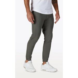 Cuts Clothing AO Jogger Pants Size Large Pine Green Slim Fit Stretch Gorpcore